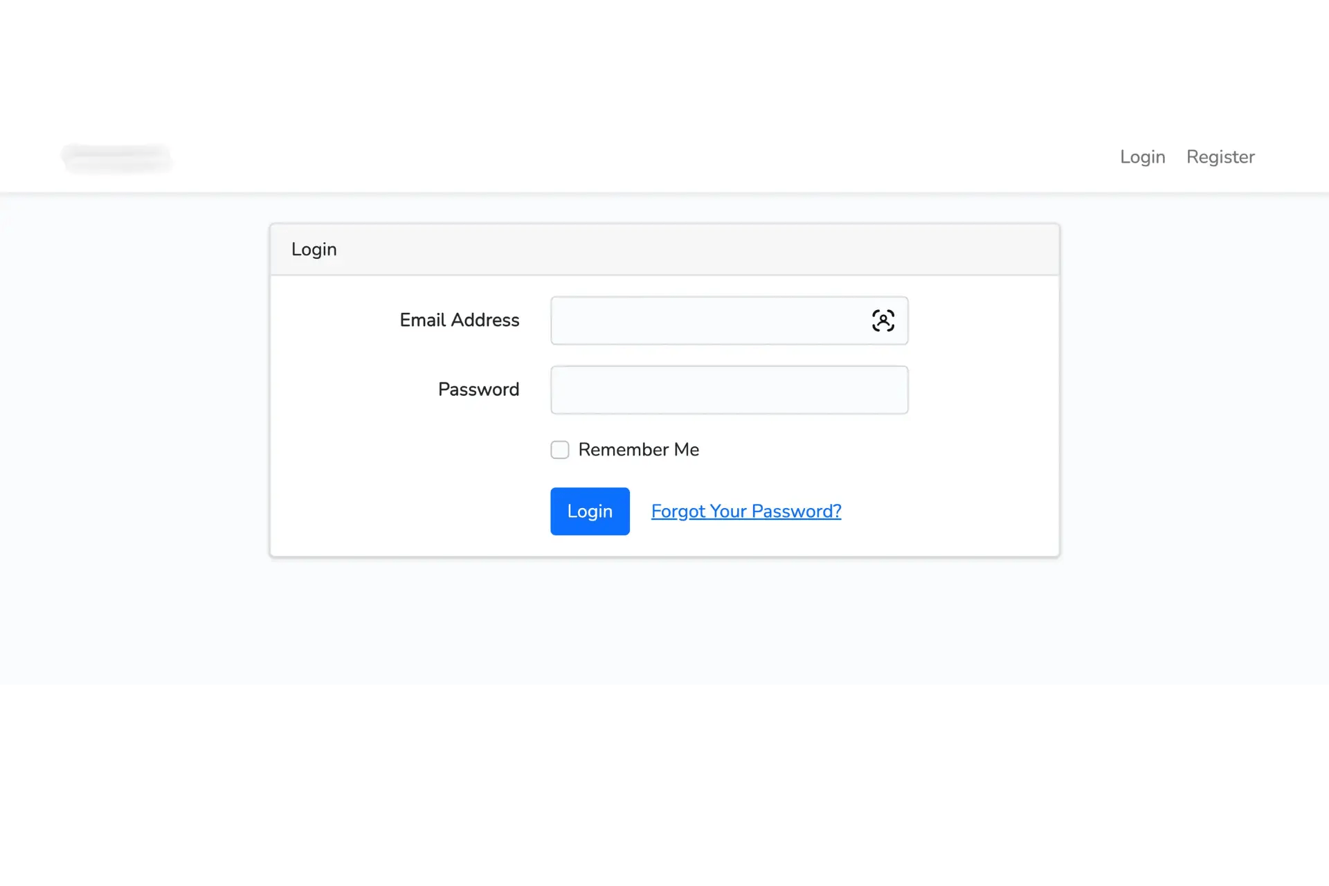 Log-in page of the omnipool.co system.