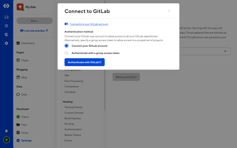 Connecting A Gitlab Repository As Your Source Cloudcannon Documentation - Download Incredible Colorful Illustration | 8K