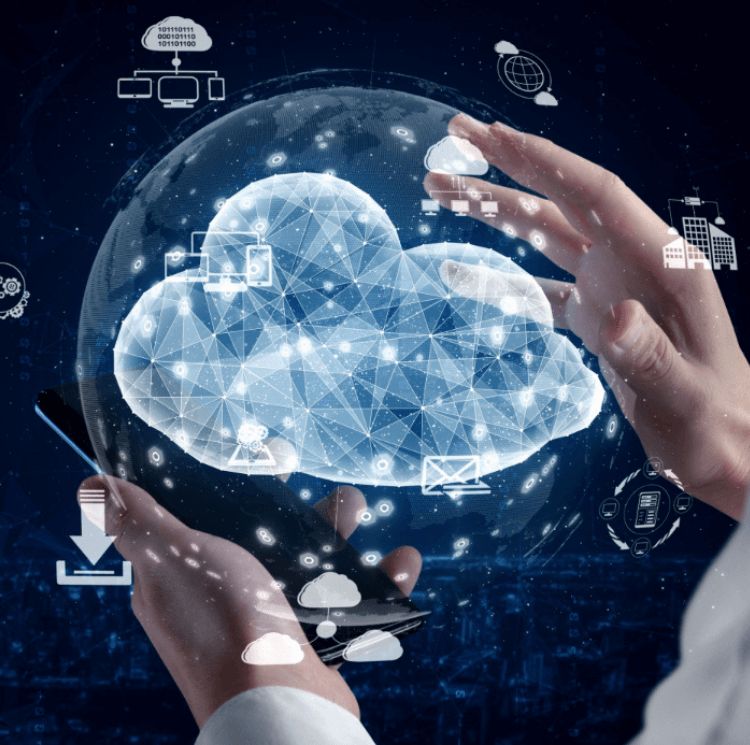 Cloud Computing Consulting Services Diceus - High Quality Geometric Photo - 8K