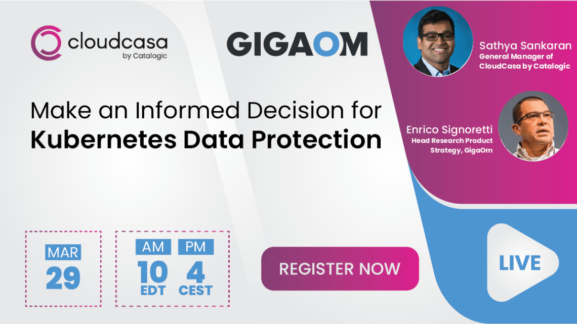 Make an Informed Decision for Kubernetes Data Protection