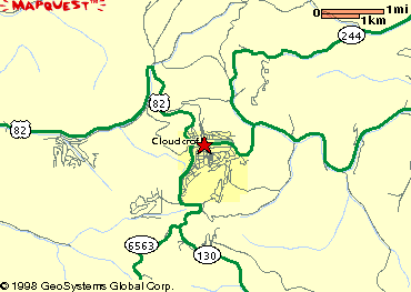 Cloudcroft New Mexico Visitor S Guide Cloudcroft Map1 