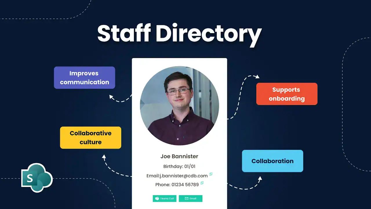 Staff directory image for Cloud Design Box with staff member profile.