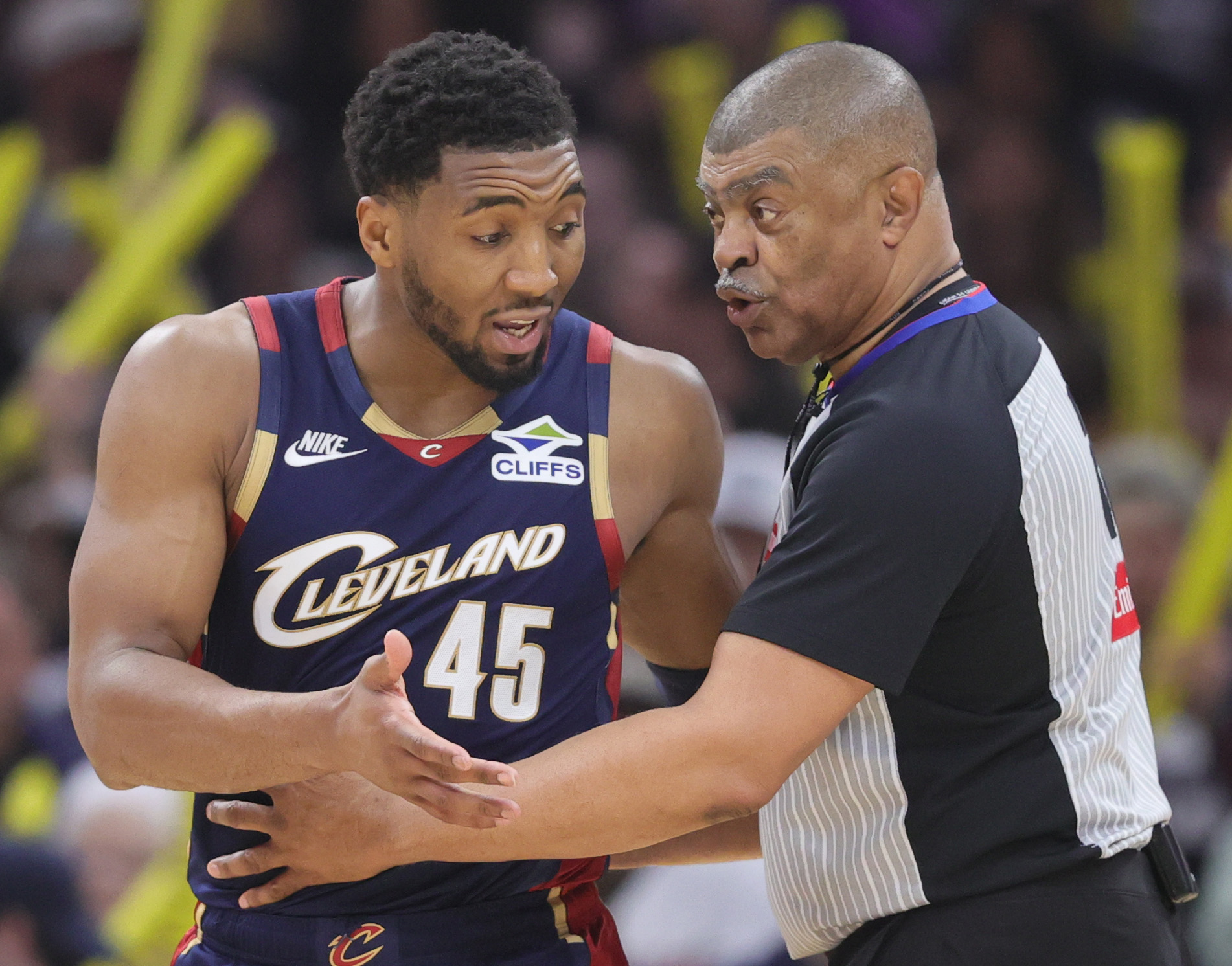 Cleveland Cavaliers Vs Toronto Raptors In Game 1 Of The First Round Of