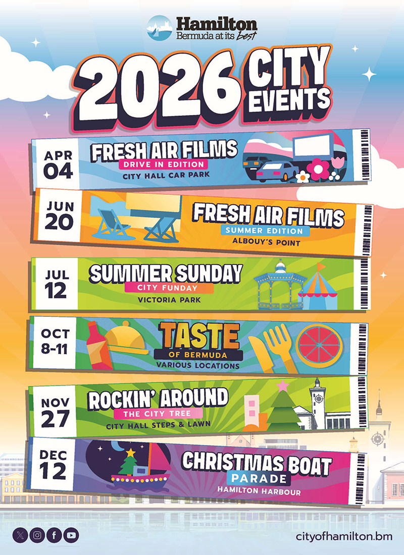 City Announces 2026 Events Calendar Bernews Hamilton 2026 Signature Events Calendar 
