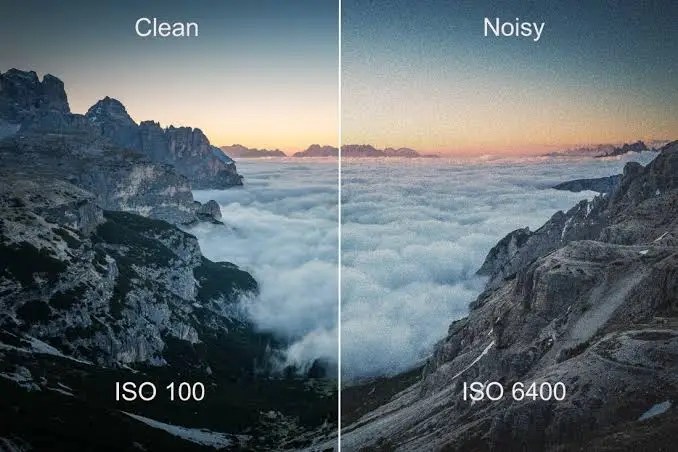 ISO Comparison Image
