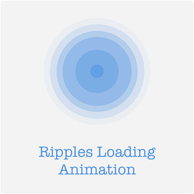 Css Tutorial Ripples Loading Animation Like Tinder Time To Hack