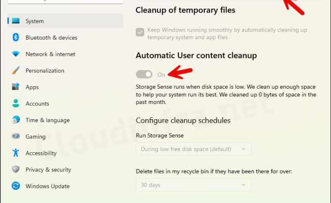 Configure Storage Sense Using Intune