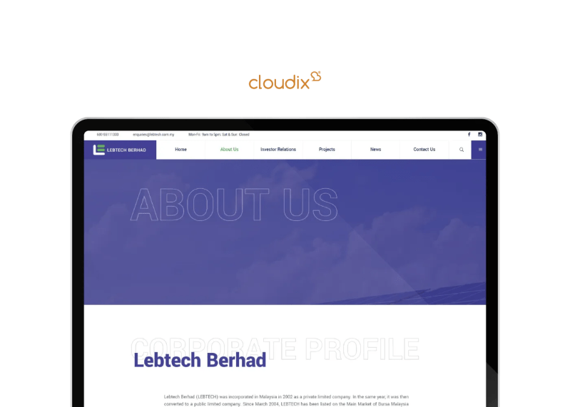 Lebtech Berhad Linkedin - Download Professional Colorful Texture | Mobile