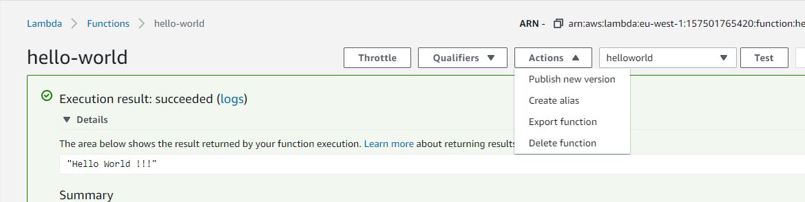 aws hello world lambda function using java and eclipse... How to Run "Hello World" on AWS Lambda in 5 Minutes - CloudKatha
