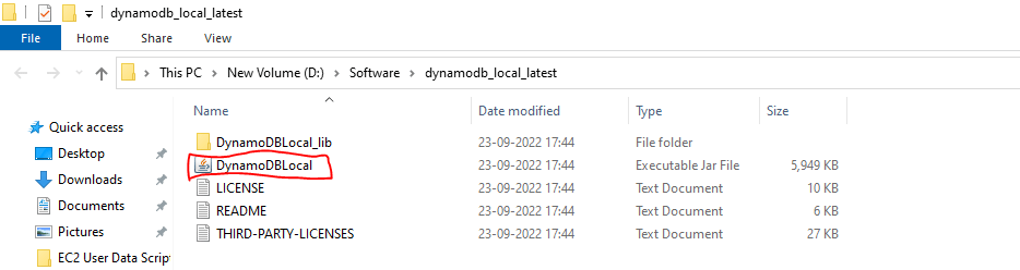 How to Install DynamoDB Locally on Windows 10 Java 5