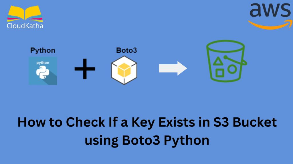 How to Check If a Key Exists in S3 Bucket using Boto3 Python CloudKatha