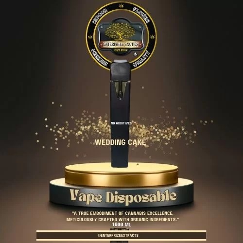 Wedding Cake 1 gram Disposable Vape by Enterprize Extracts