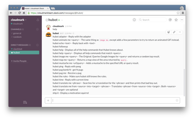 Github Slackapi Hubot Slack Slack Developer Kit For Hubot - Premium Retina Minimal Pictures | Free Download