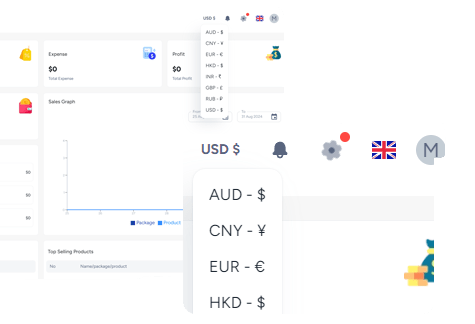 Multi Currency Module Cloud Mlm Software - Premium Light Design Gallery - 8K