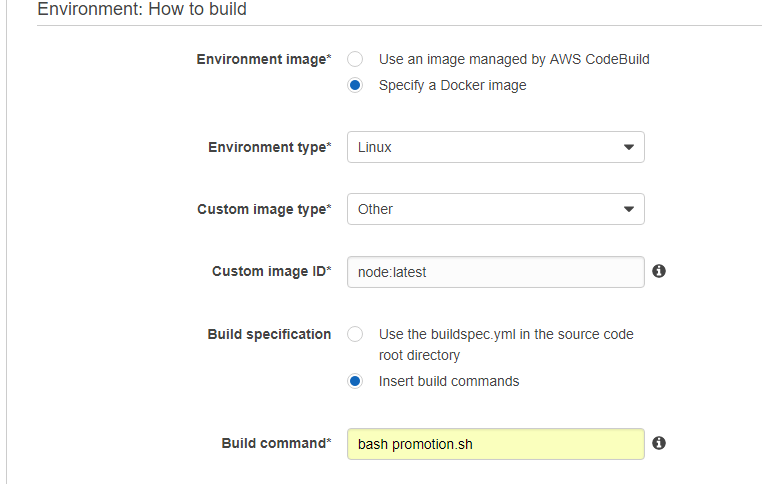 docker image selection