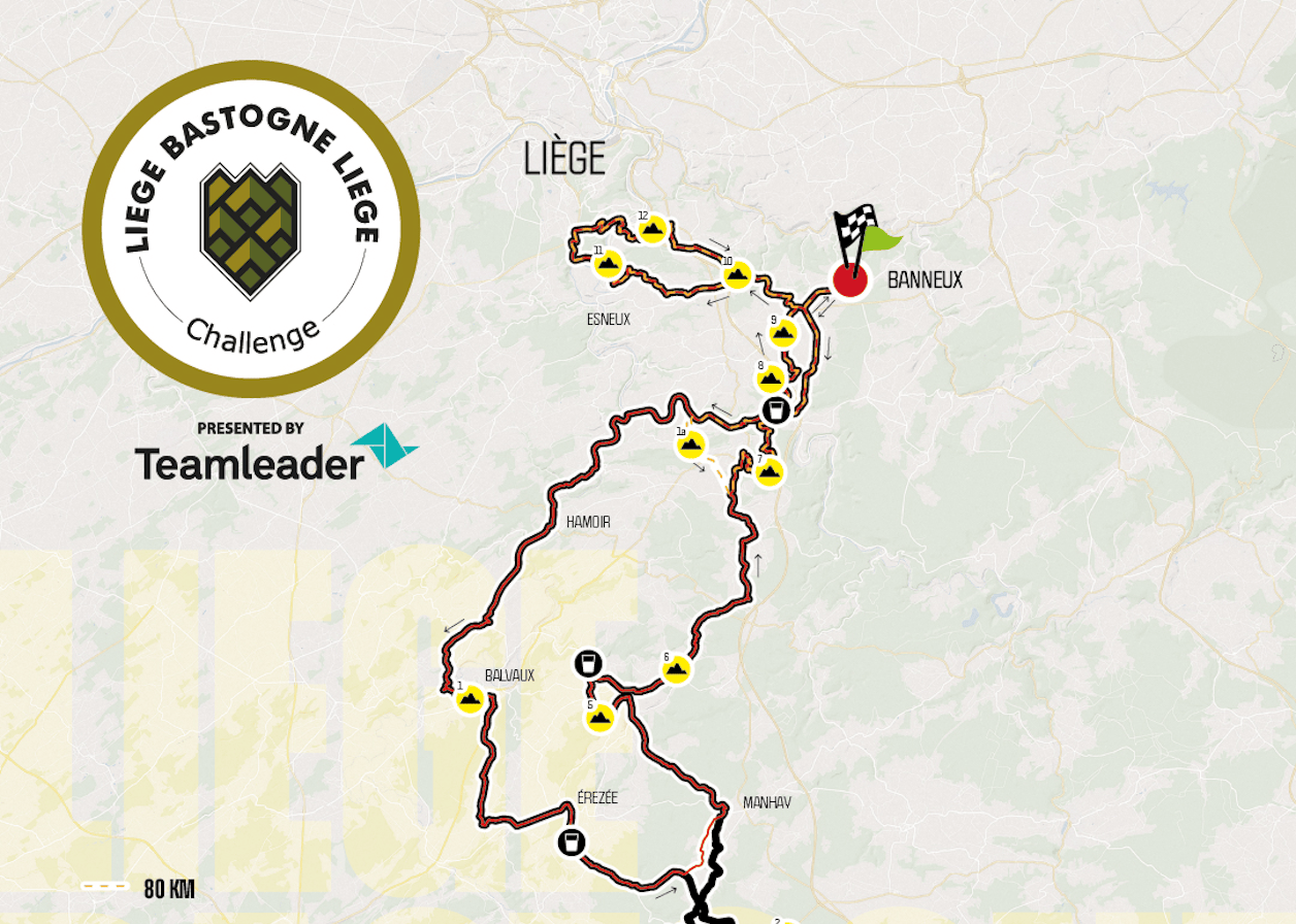 Discover The Course Of The 2026 Liege Bastogne Liege Challenge 2026 Lbl Courses3 