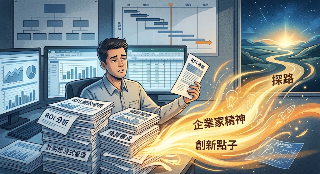 為什麼 KPI 越漂亮的公司，越做不出創新？
