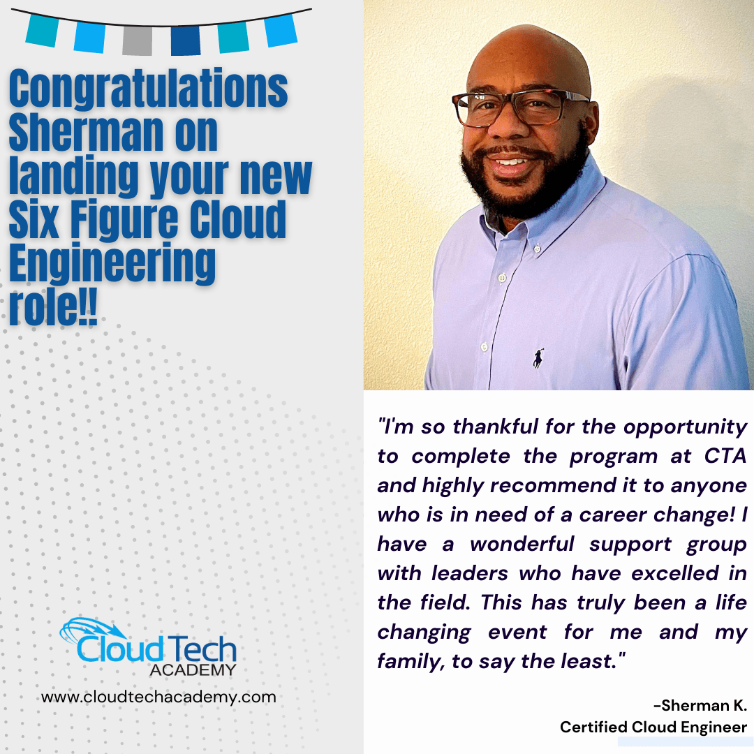 Sherman's testimonial- Cloud Tech Academy