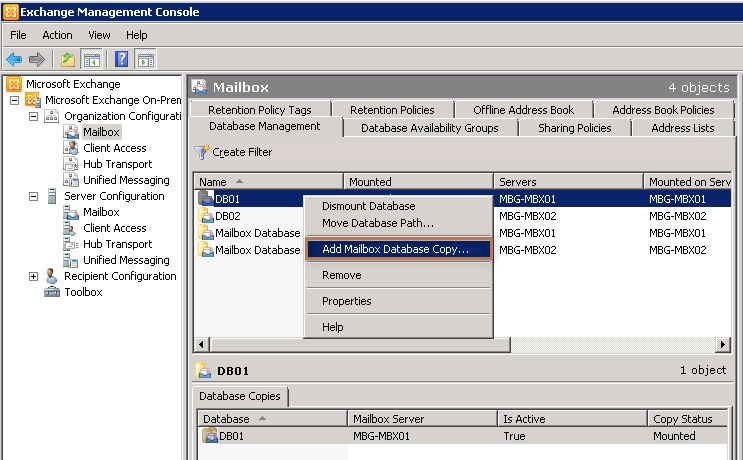 Configure Database Replication In Exchange 2013 - Elegant Vintage Image - Mobile
