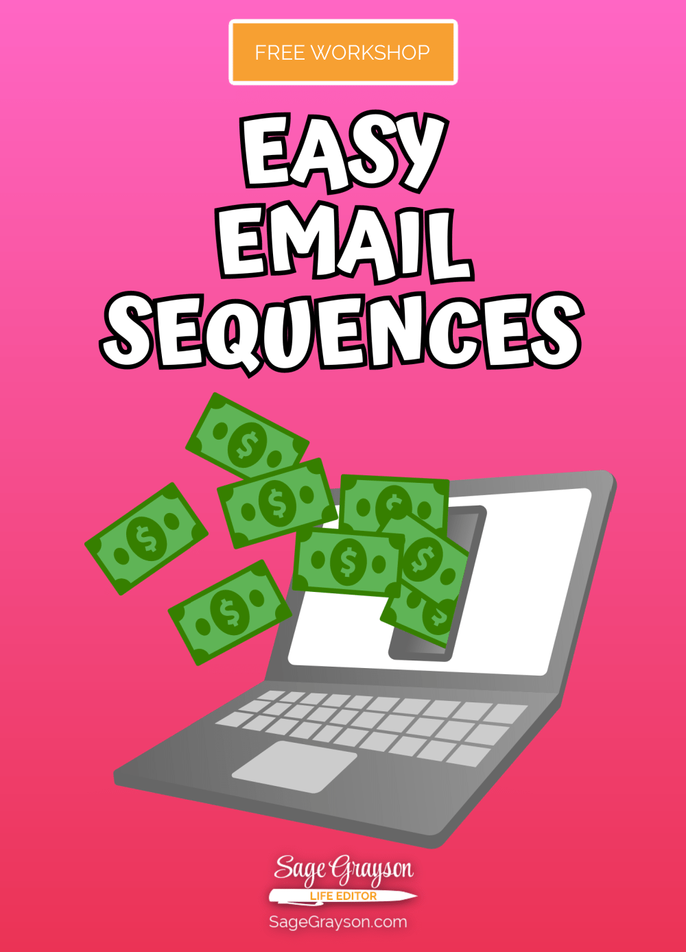 Easy Email Sequences- Free workshop- Get Sales With Evergreen Automations