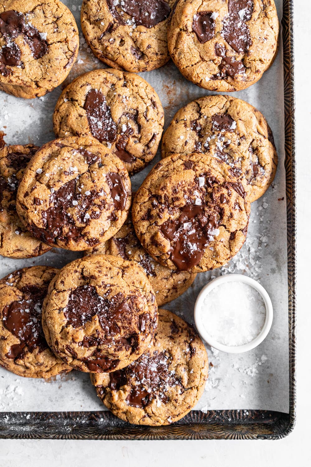 Add chocolate chips and marshmallows and fold in. Peanut Butter Stuffed Chocolate Chip Cookies Cloudy Kitchen