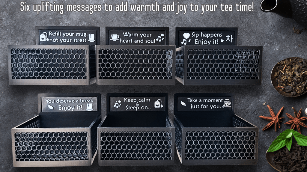 Magnetic Tea Organizer