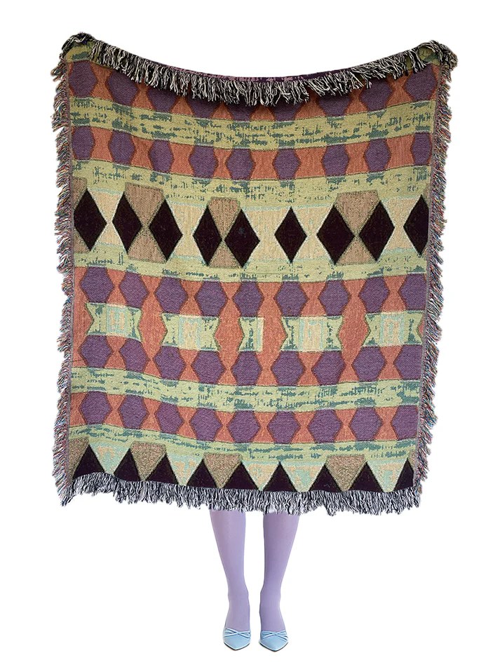 Pebbles Woven Throw Blanket Clr Shop