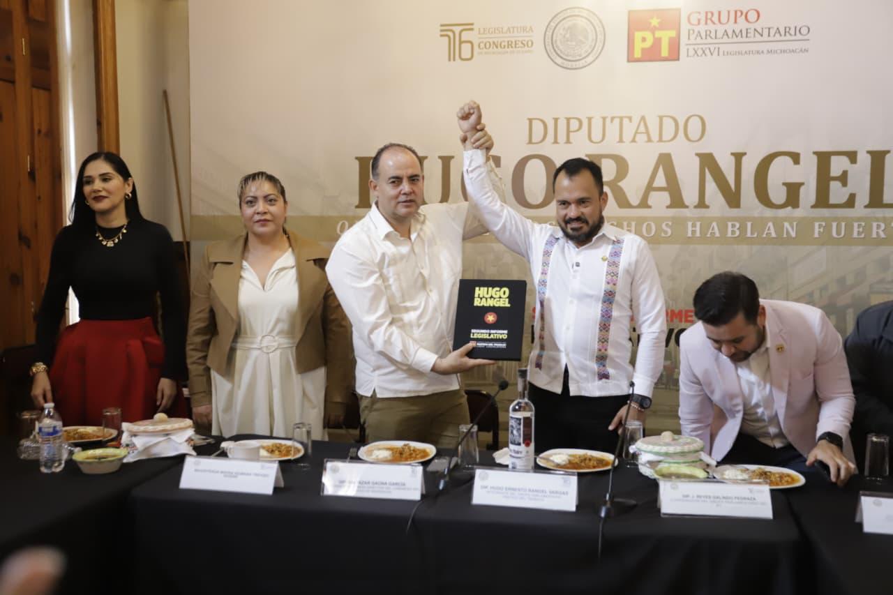 Hugo Rangel Segundo Informe de Actividades Legislativas 2