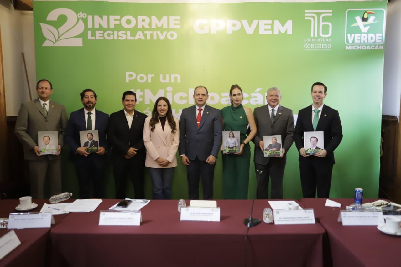 Segundo Informe PVEM Michoacán 2026 2
