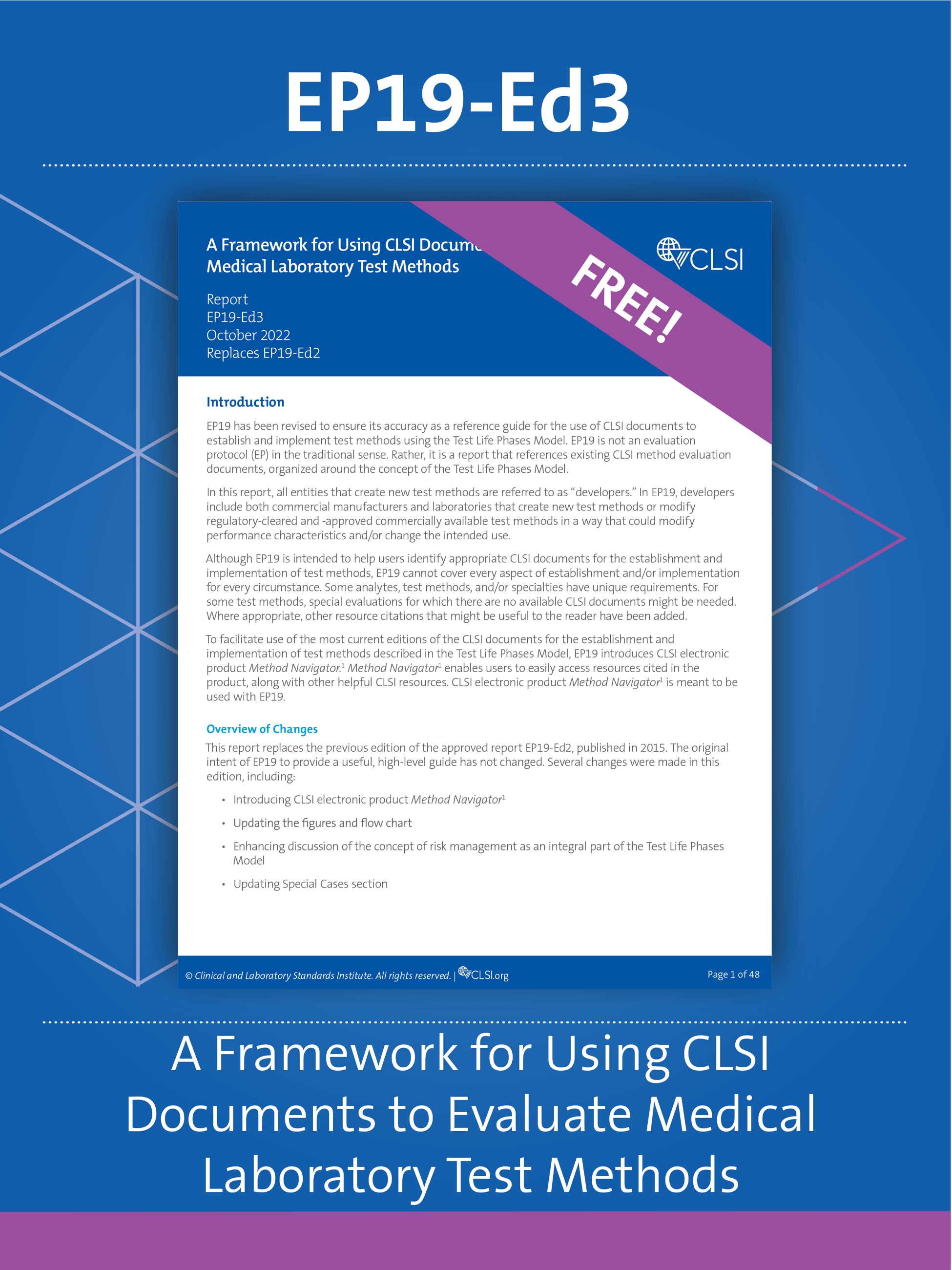 Clsi Ep19 3rd Edition Published News Clsi