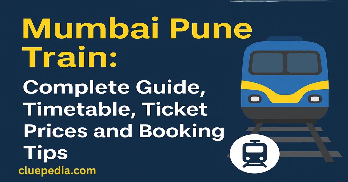 Mumbai Pune Train 