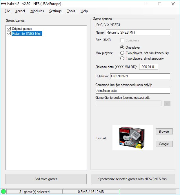 Multiboot Guide Clusterm Hakchi2 Wiki Github - Best Ocean Pictures in Retina