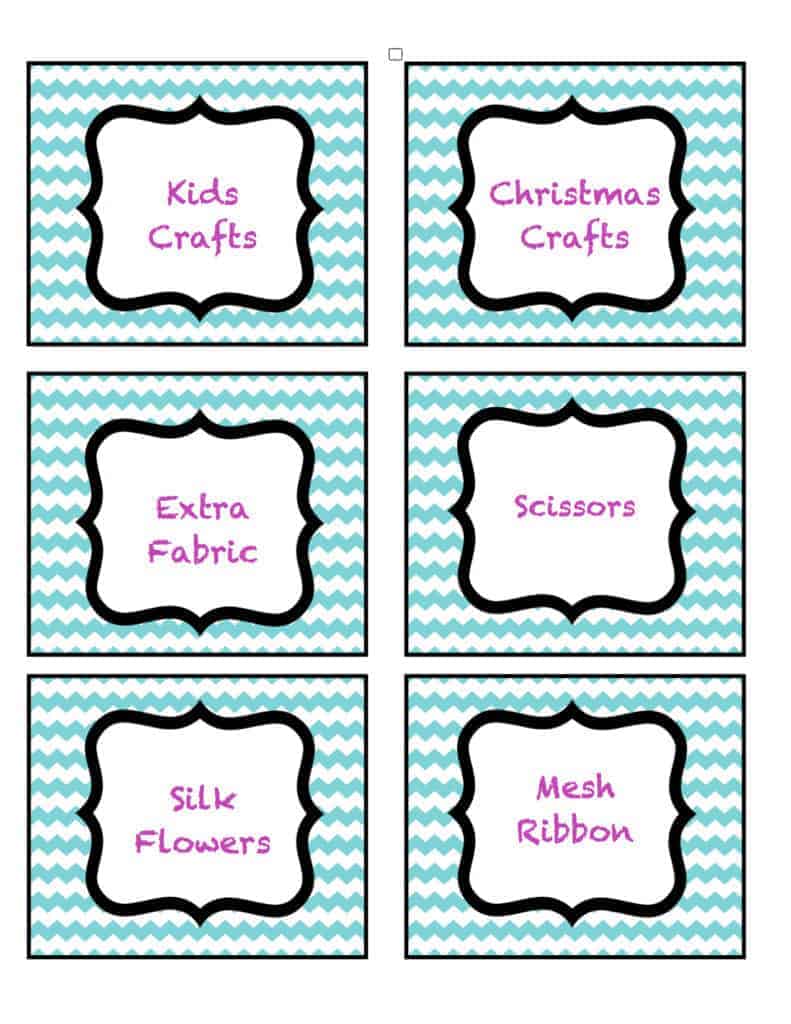 craft room makeover under 100 free printables