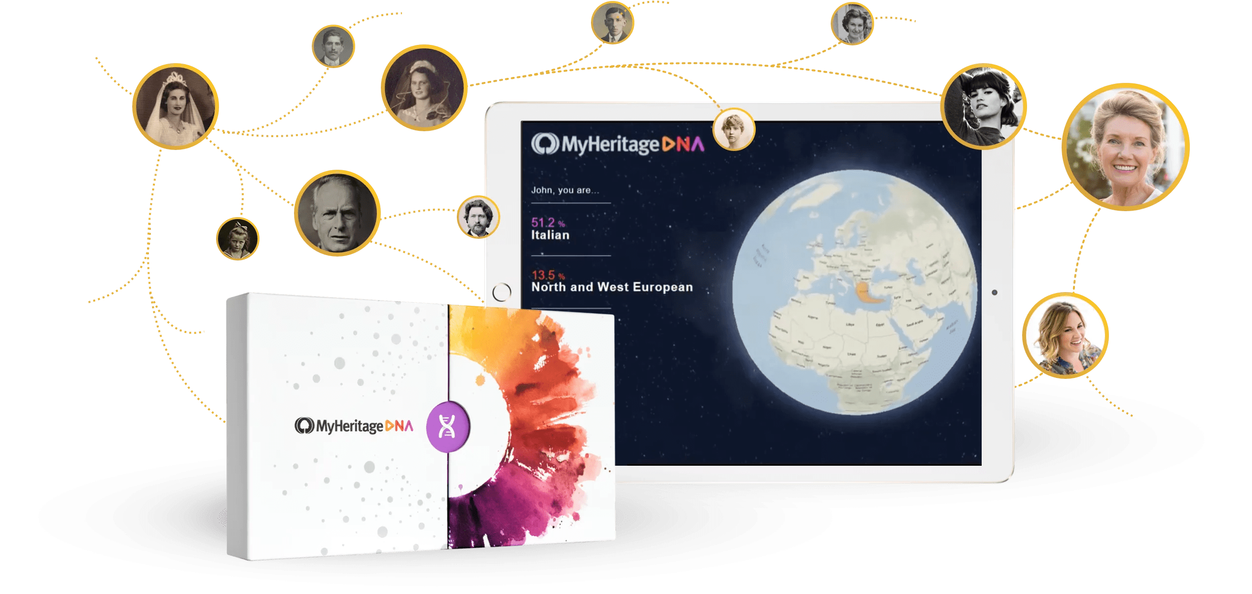 Myheritage and transparent png images free download. Myheritage Family Discovery Kit