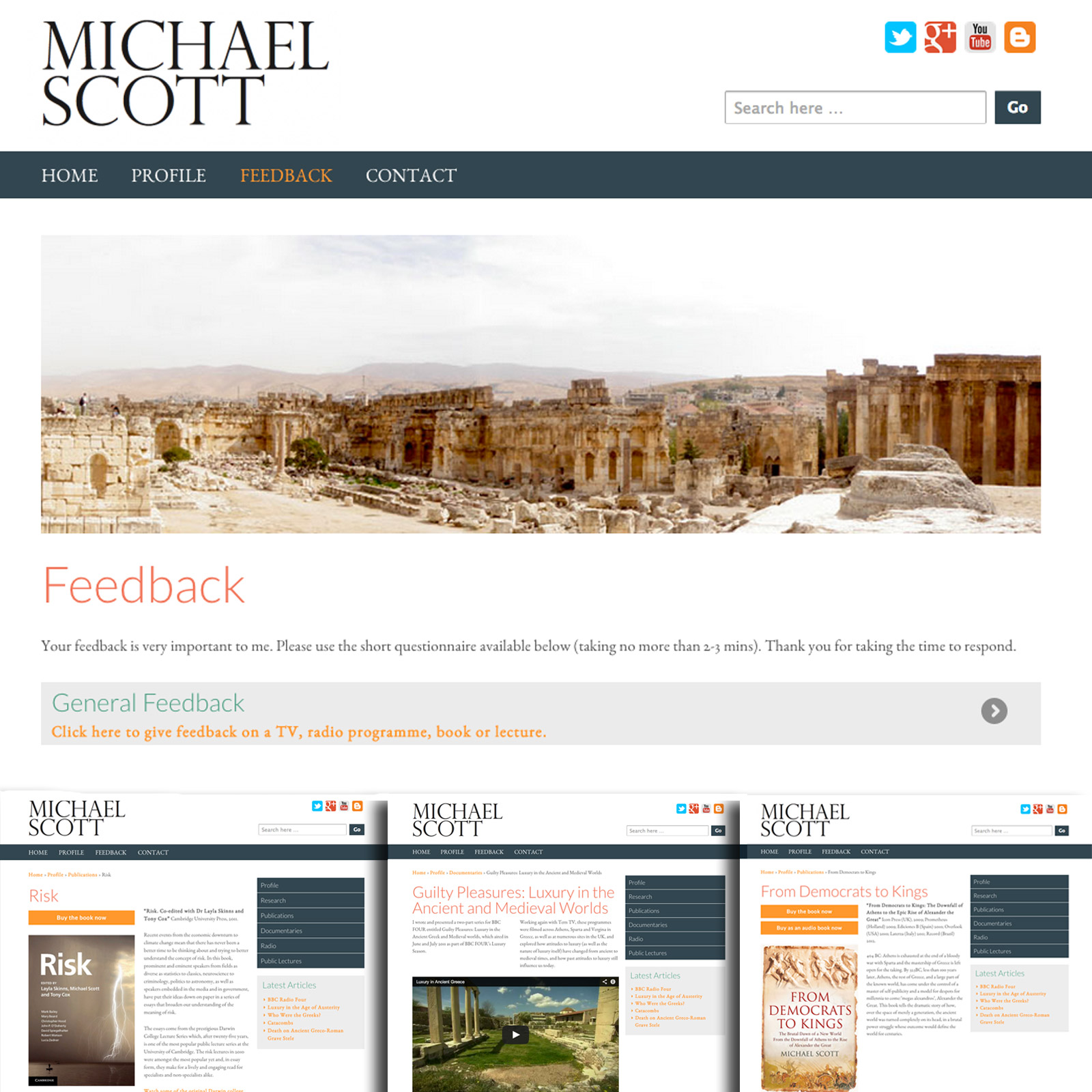 Cross Platform Web Design and Development, Michael Scott