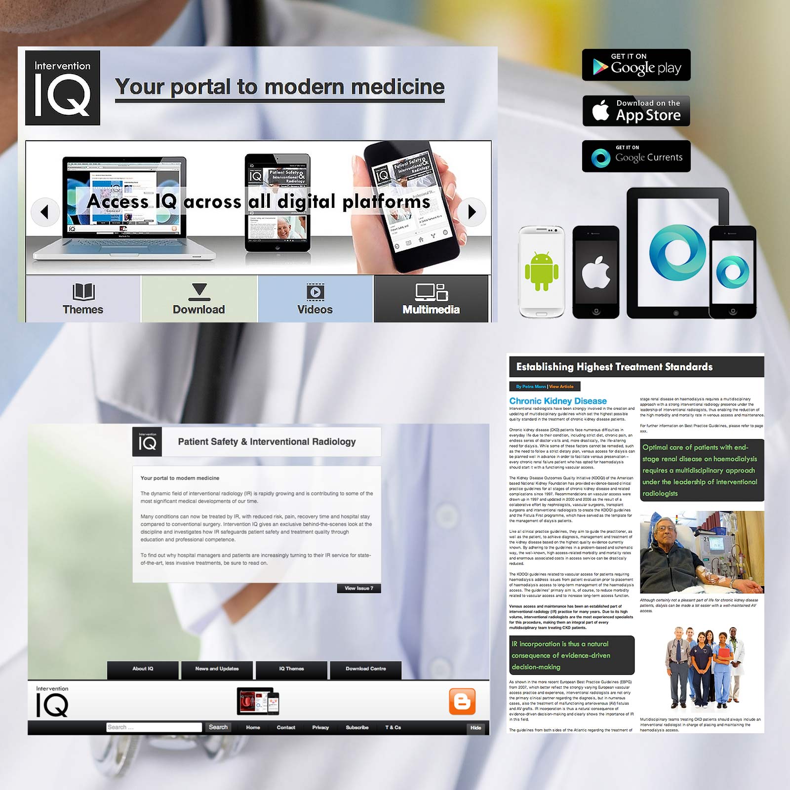 Mobile Optimisation and Website Development, Intervention IQ
