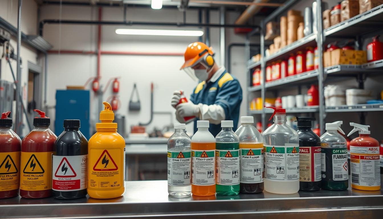 Handling flammable liquids safely at work