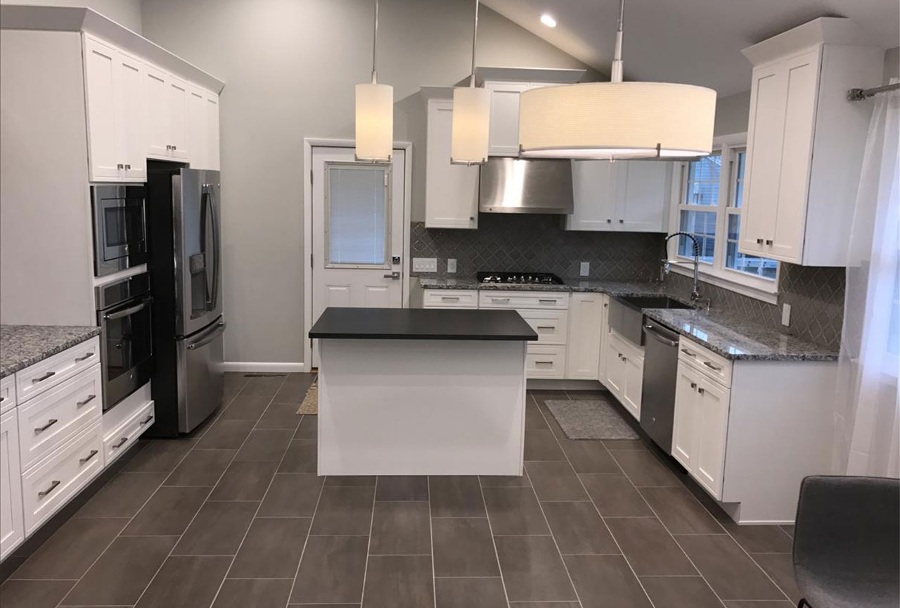 Craftsman Style Kitchen completed by CMB