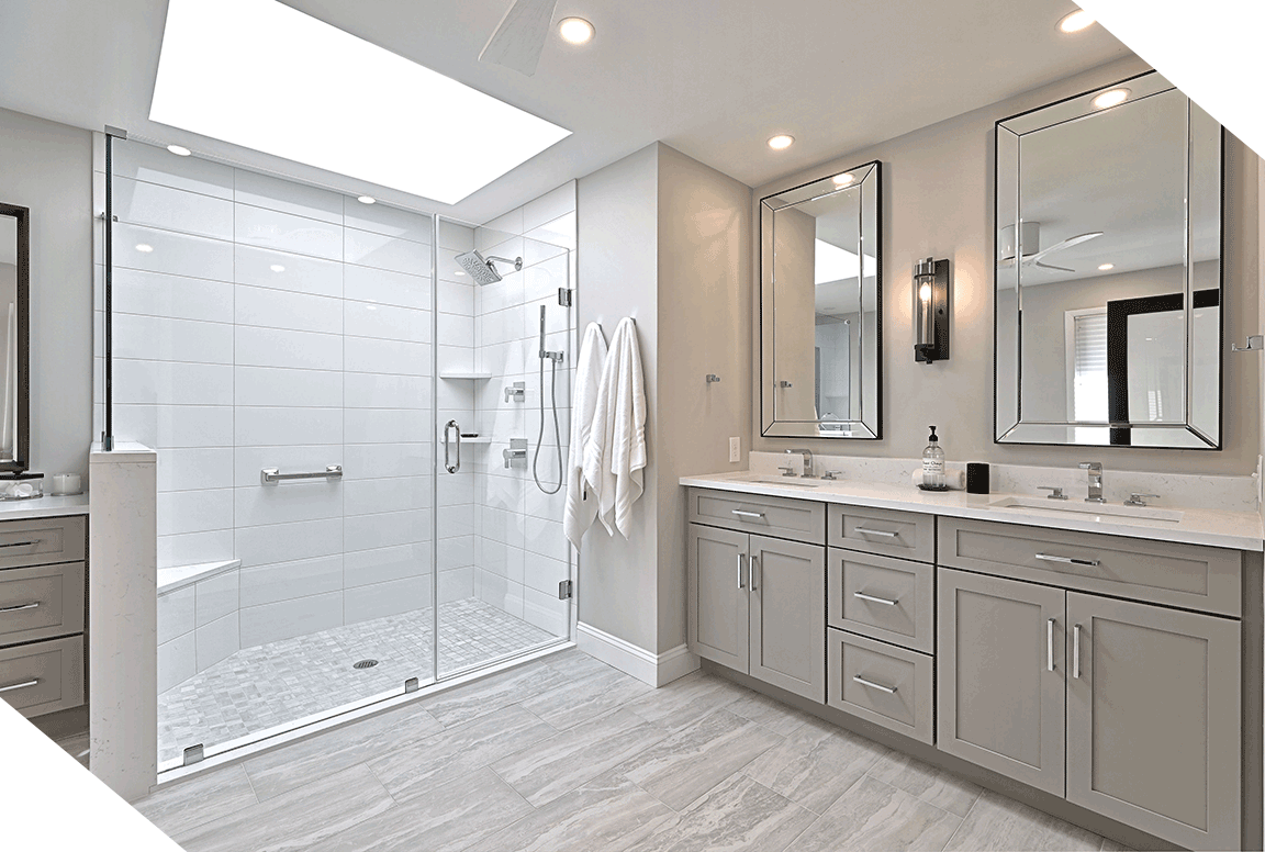 Bathroom layout planning