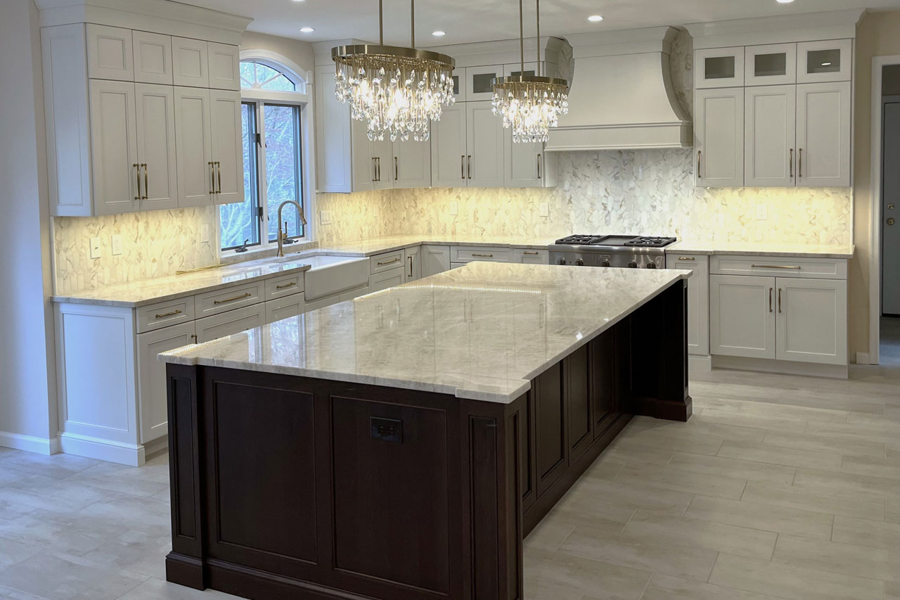 Slab Ranch Kitchen completed by CMB