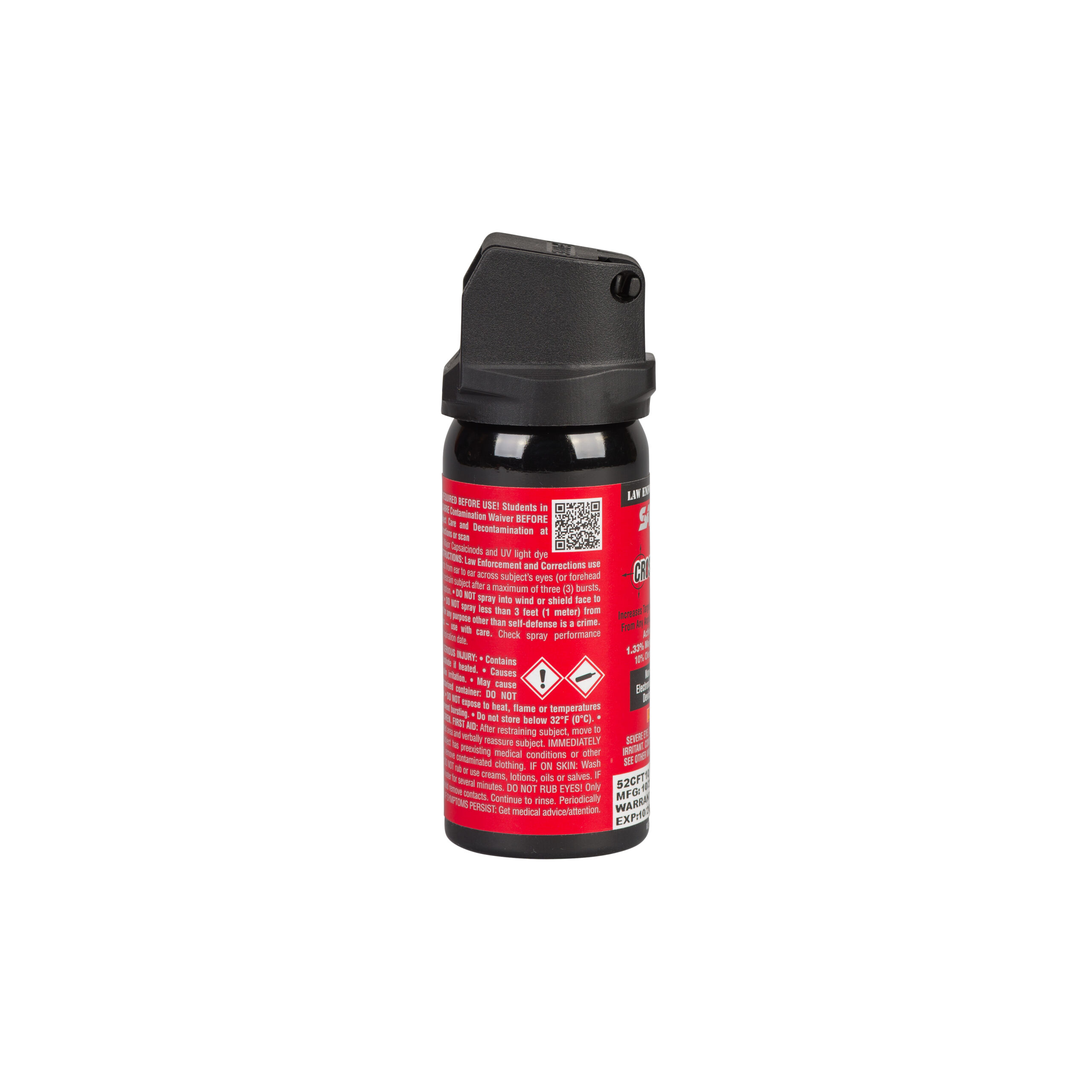 SABRE Red 52CFT10 Crossfire 1.5 oz MK-3 Stream ASTM E3215-19 Certified