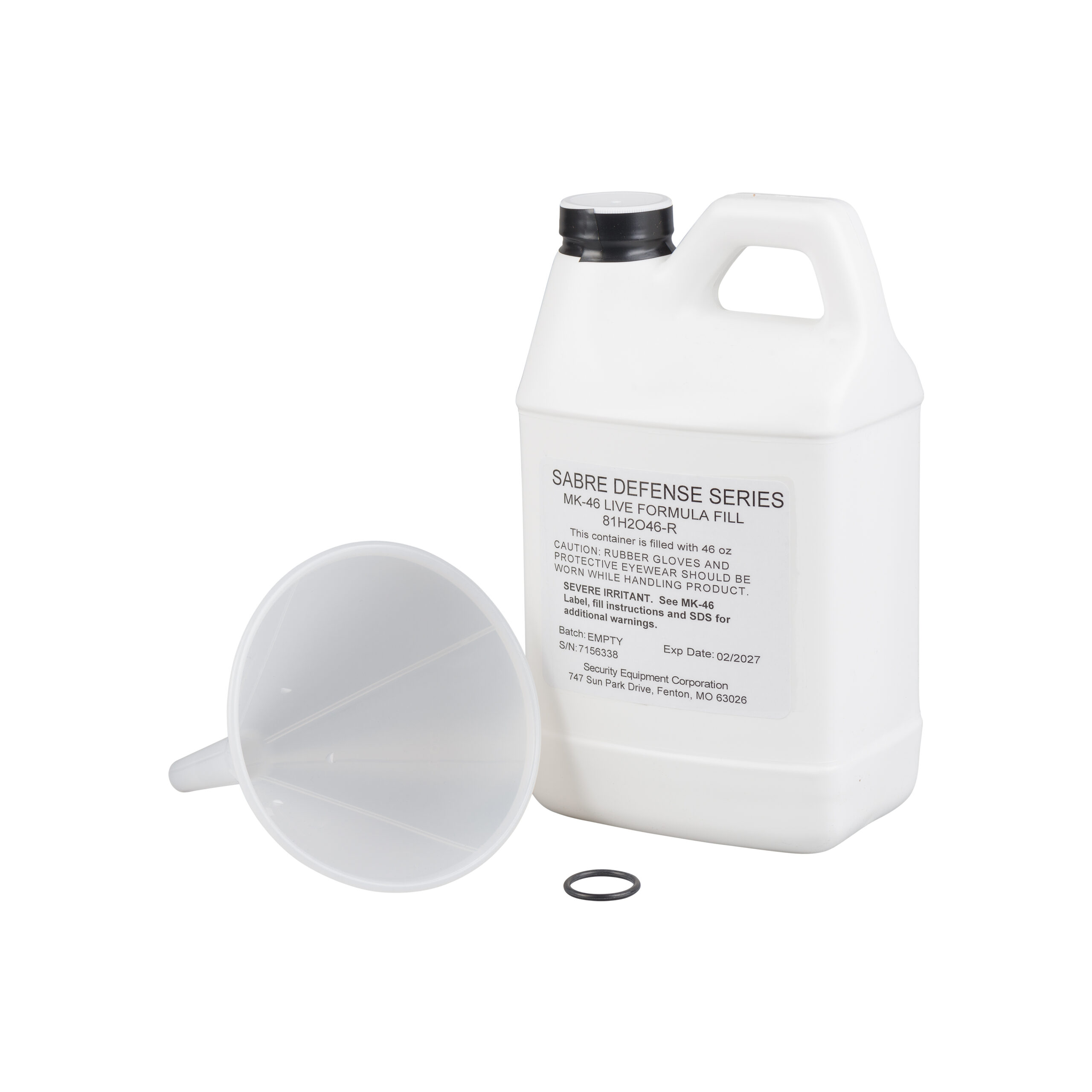 SABRE 81H2O46-R Defense 0.33% MC 46.0 oz MK-46 Stream Refill - Kit Package