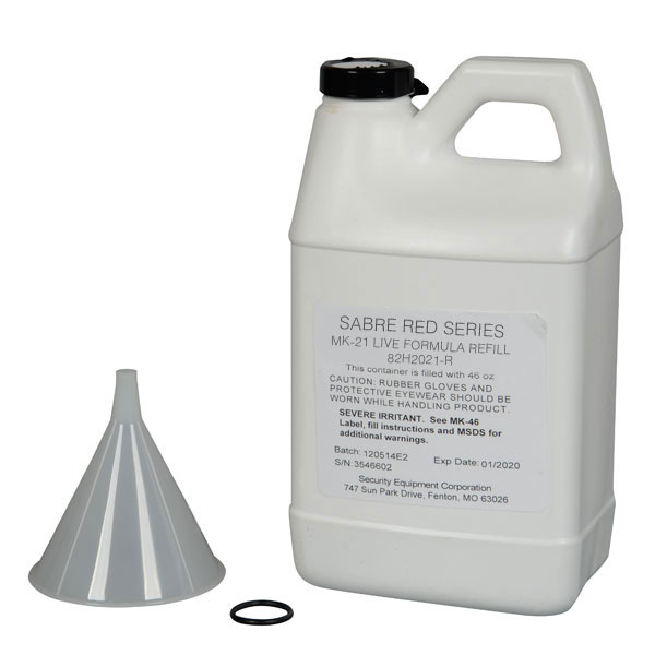 SABRE 82H2O21-R Red 1.33% MC 21.0 oz MK-21 Stream Refill