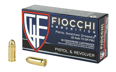 FIOCCHI 32ACP 73GR FMJ 50/1000