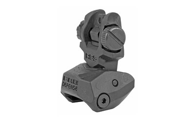 FAB DEF REAR POLY FLIP-UP SIGHT BLK