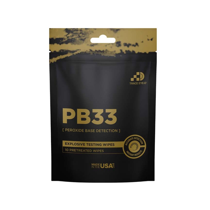 Trace Eye d Pb33 Peroxide Based Explosive Detection Wipe