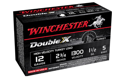 WIN DBL X HV TRKY 12GA 2.75" #5 10/