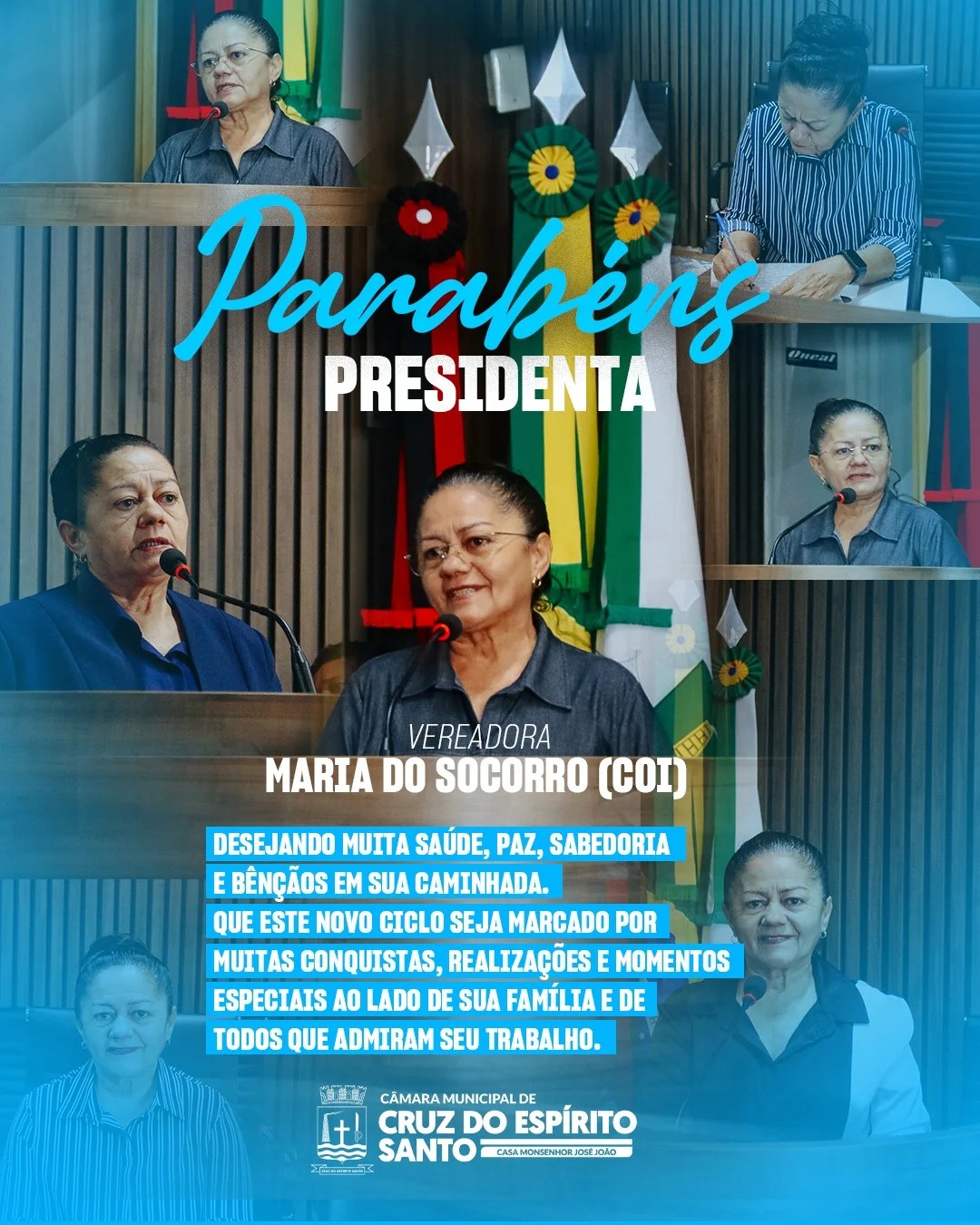 Parabéns Presidenta!
