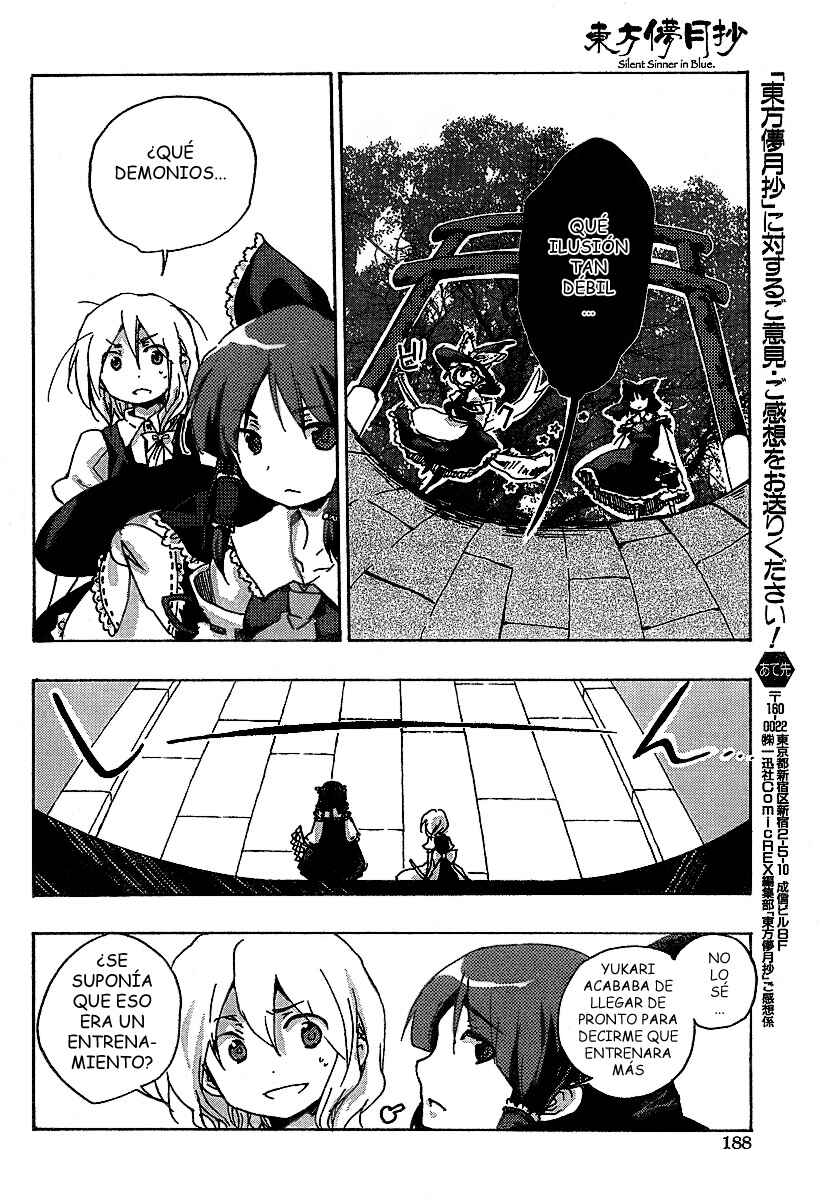 Leer Touhou Bougetsushou ~ Silent Sinner in Blue. Vol. 1 Ch. 1 en Español - KIRYUU - Page 11