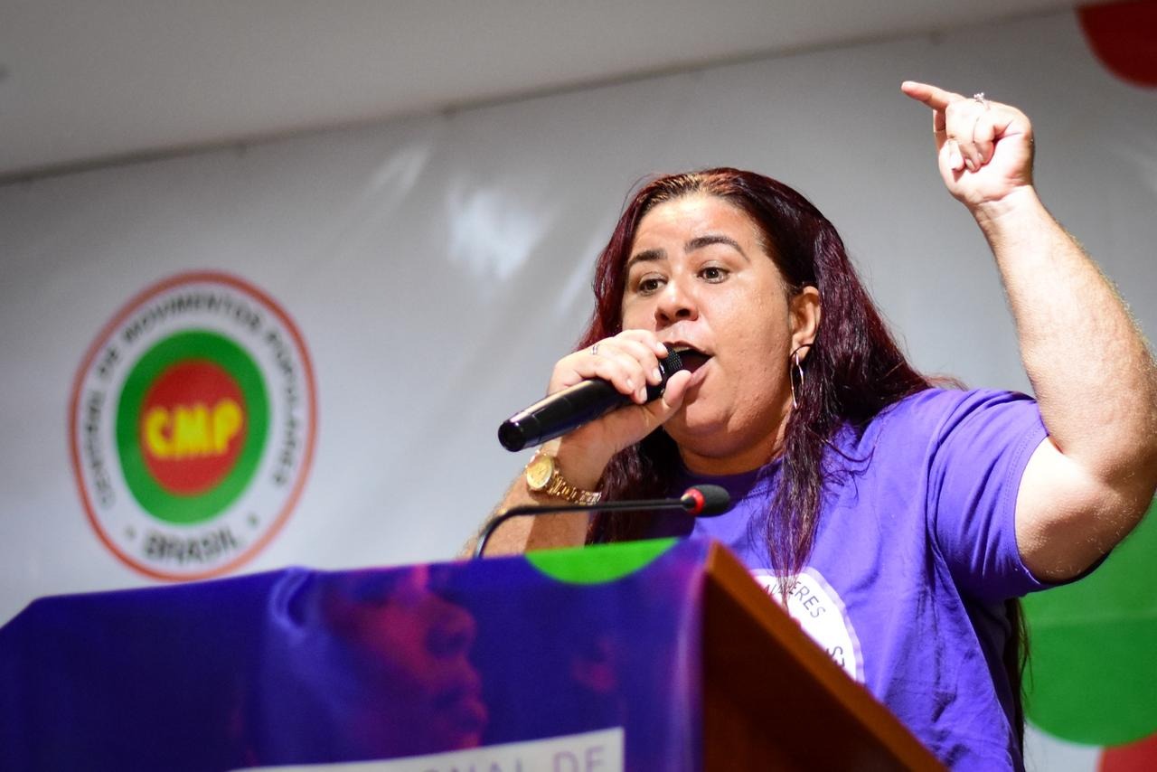 Andreza Romano é eleita coordenadora nacional do Coletivo de Mulheres da CMP e reforça luta contra o feminicídio